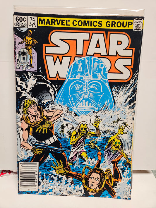 Star Wars #74 1983 Okay Condition MARVEL COMICS
