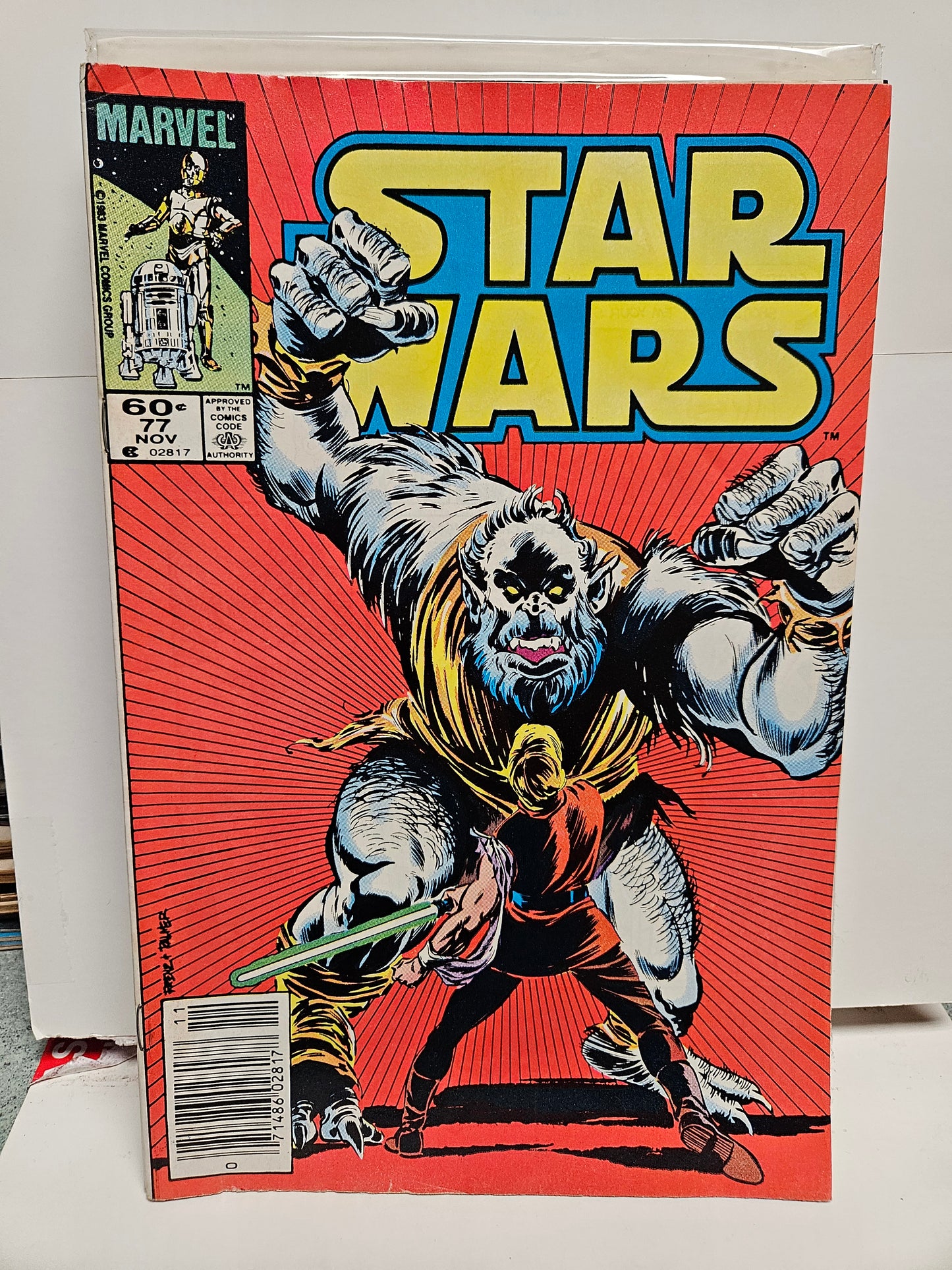 Star Wars #77 1983 Okay Condition MARVEL COMICS