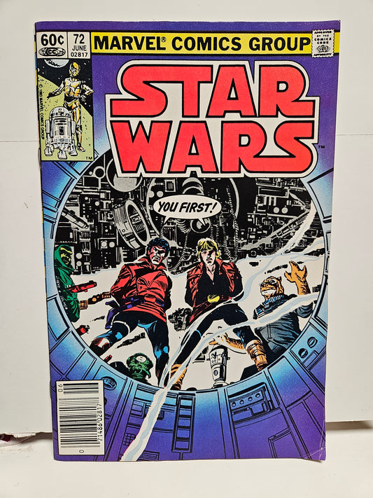 Star Wars #72 1983 Okay Condition MARVEL COMICS