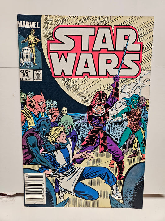 Star Wars #82 1984 Okay Condition MARVEL COMICS