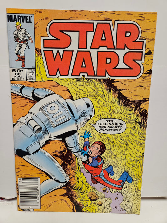 Star Wars #86 1984 MARVEL COMICS