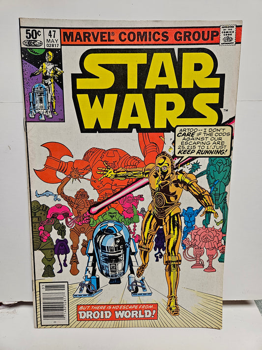 Star Wars #47 1981 Okay Condition MARVEL COMICS