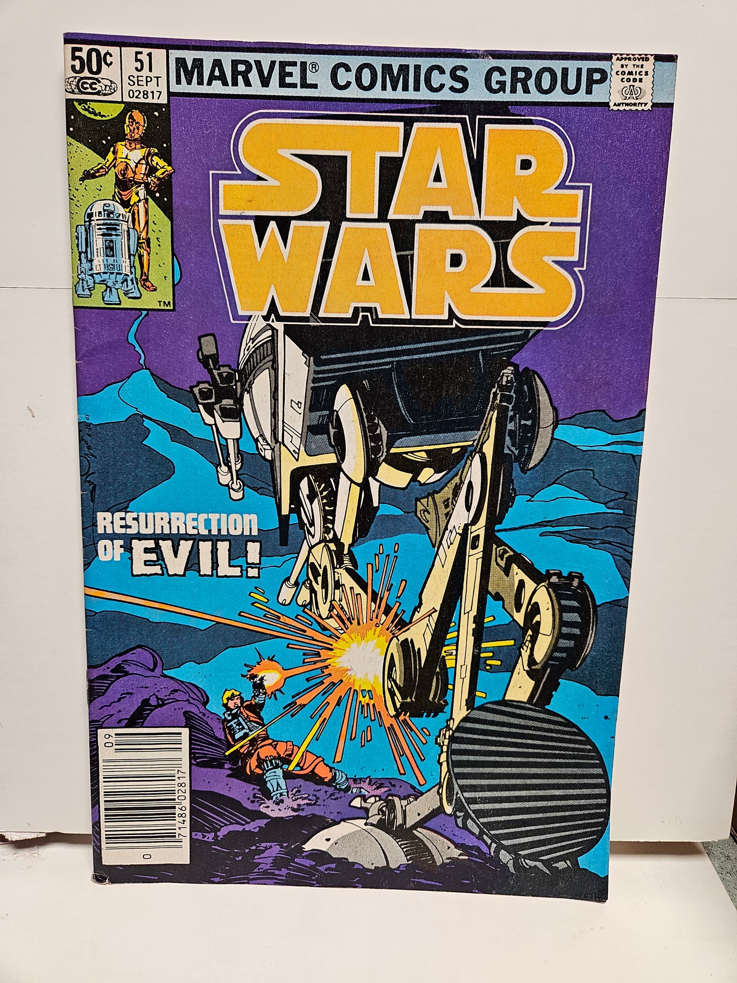 Star Wars #51 1981 Okay Condition MARVEL COMICS
