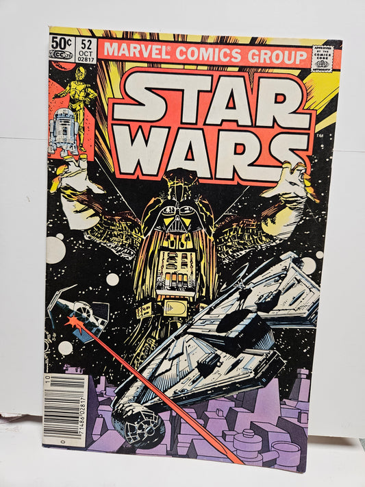 Star Wars #52 1981 Okay Condition MARVEL COMICS