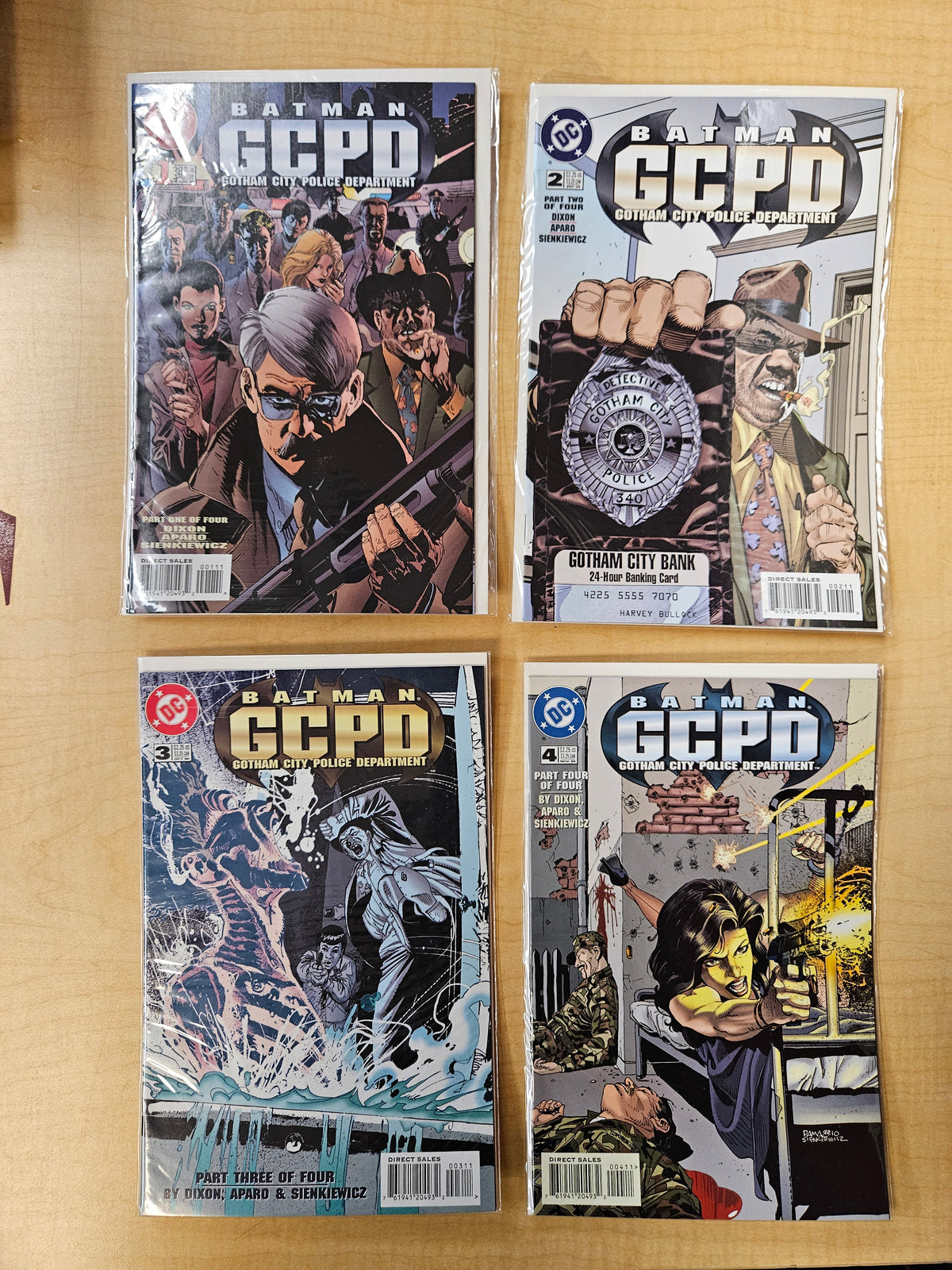 Batman: GCPD #1-4 1996 DC COMICS