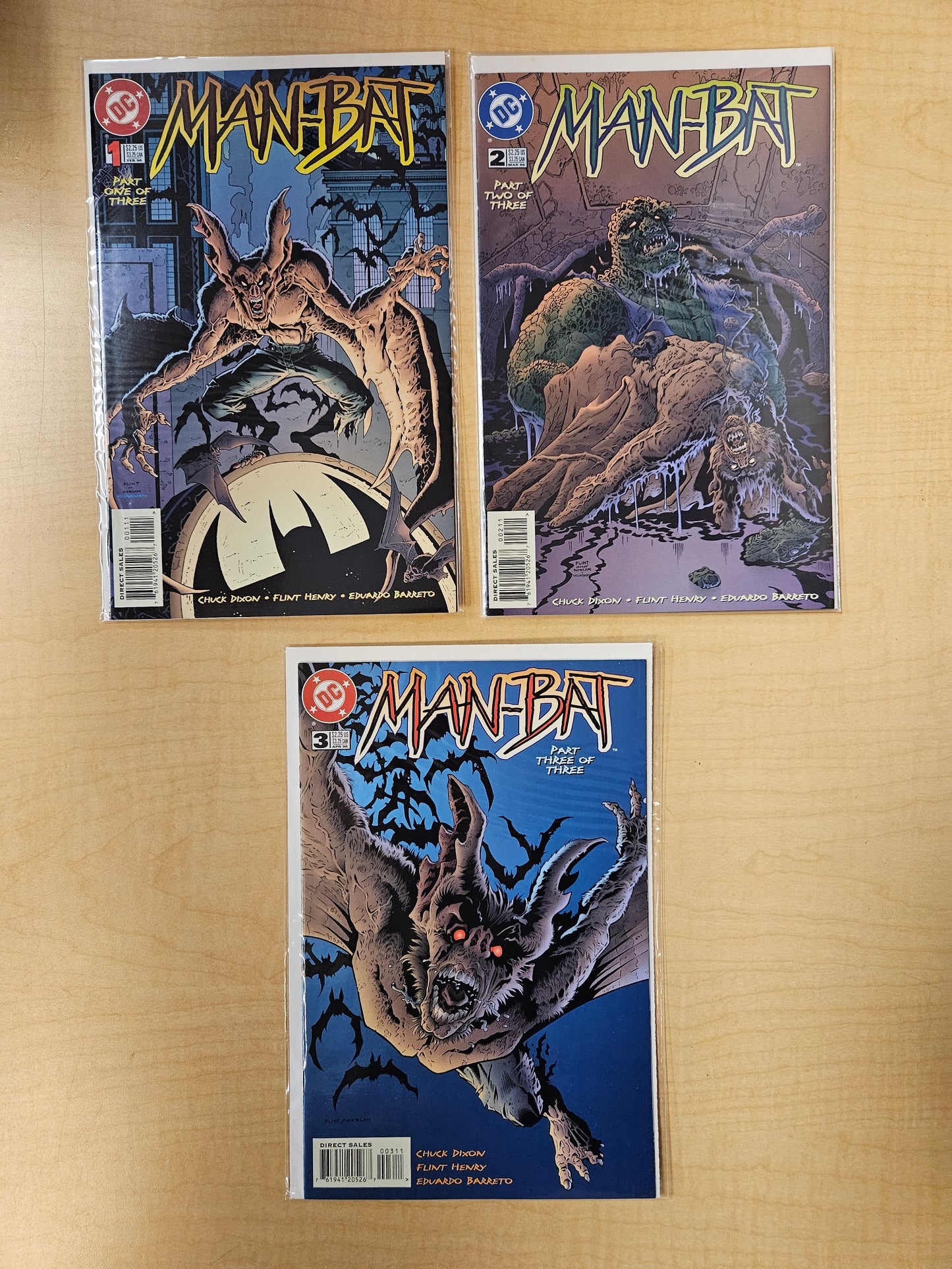 Man-Bat #1-3 1996 DC COMICS