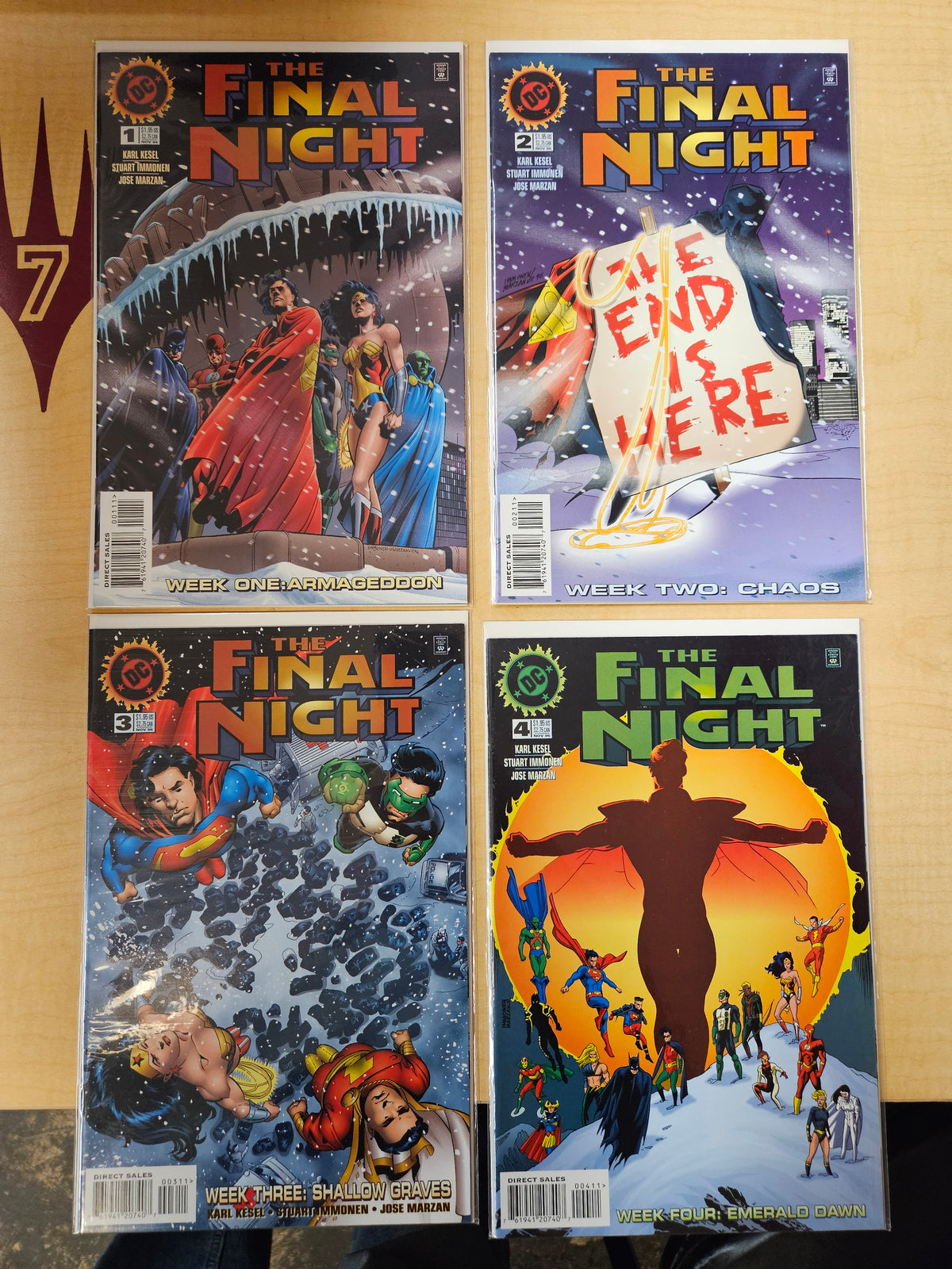 The Final Fight #1-4 1996 DC COMICS