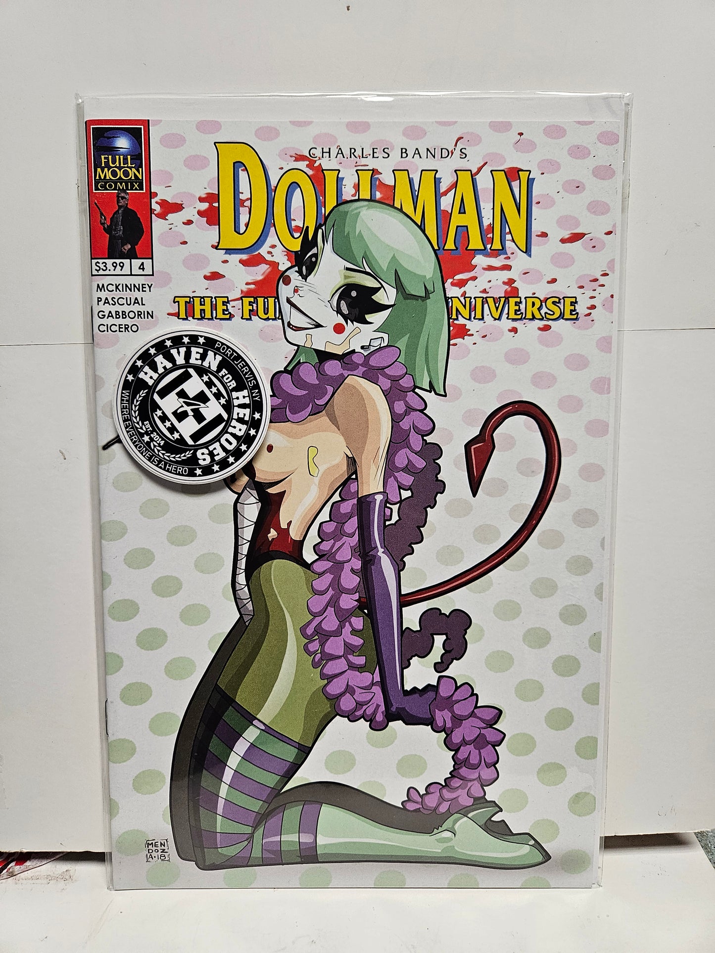 Dollman Kills the Full Moon Universe #4 MATURE Variant 2018 FULL MOON FEATURES