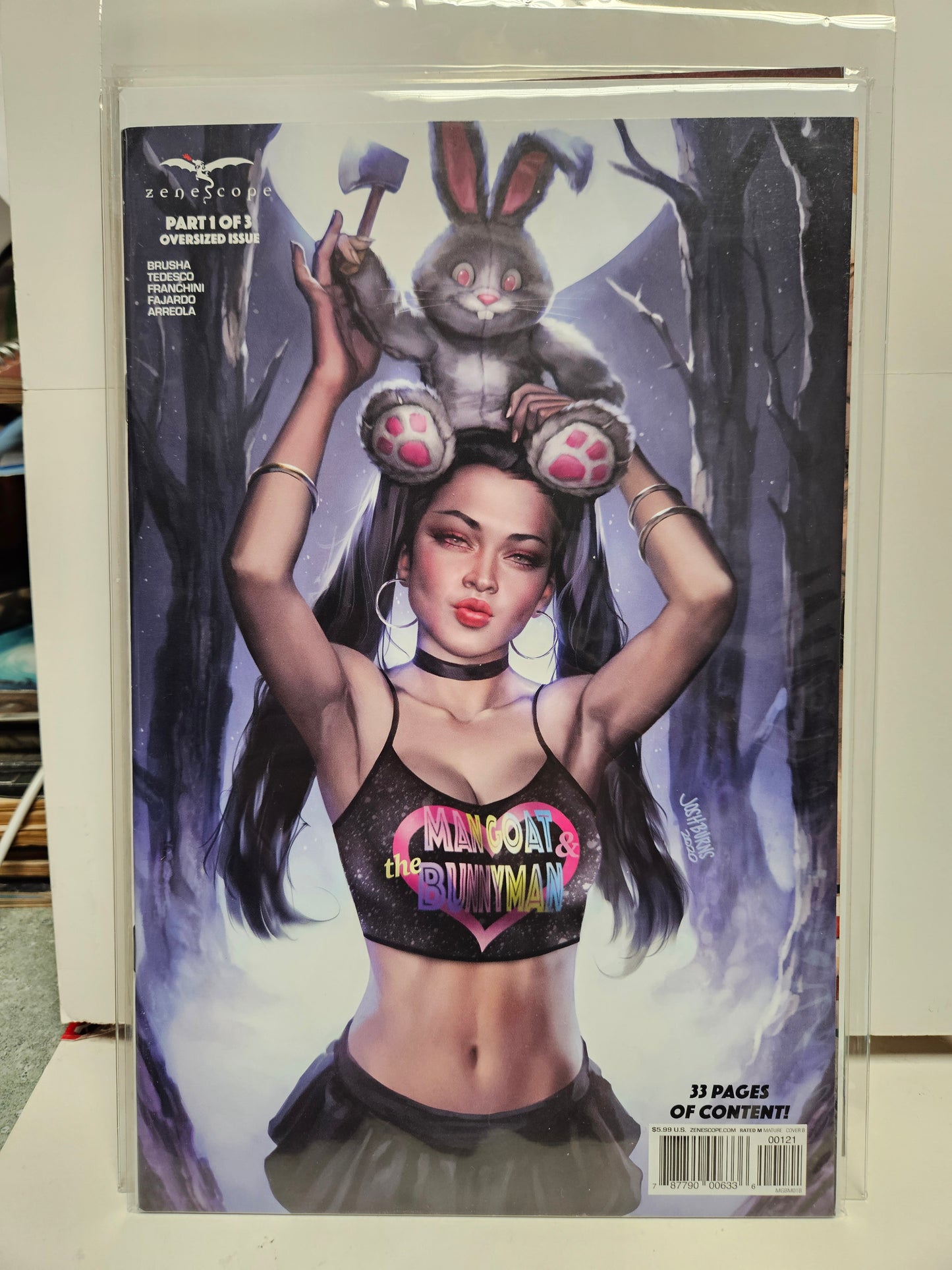 Man Goat & The Bunny #1 2021 ZENESCOPE