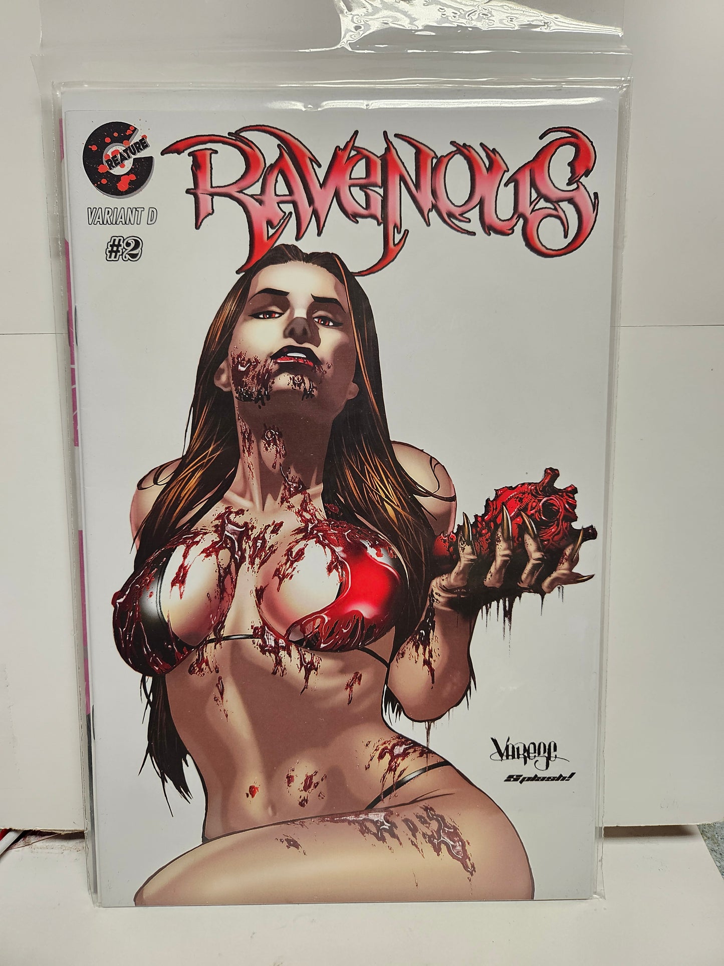 Ravenous #2 Variant D 2015 CREATURE ENTERTAINMENT