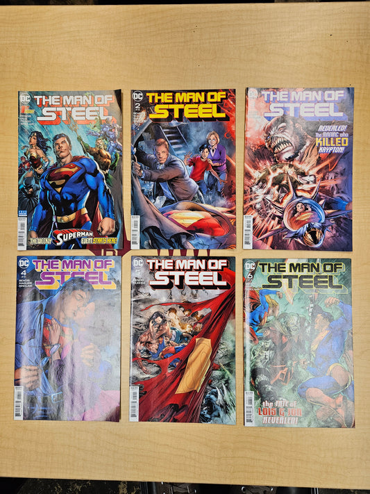 Superman: The Man of Steel #1-6 2018 DC COMICS