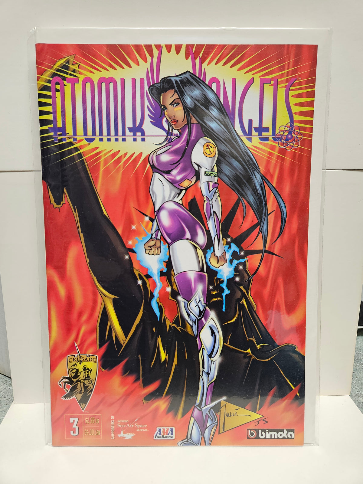 Atomik Angels #3 1996 CRUSADE COMICS