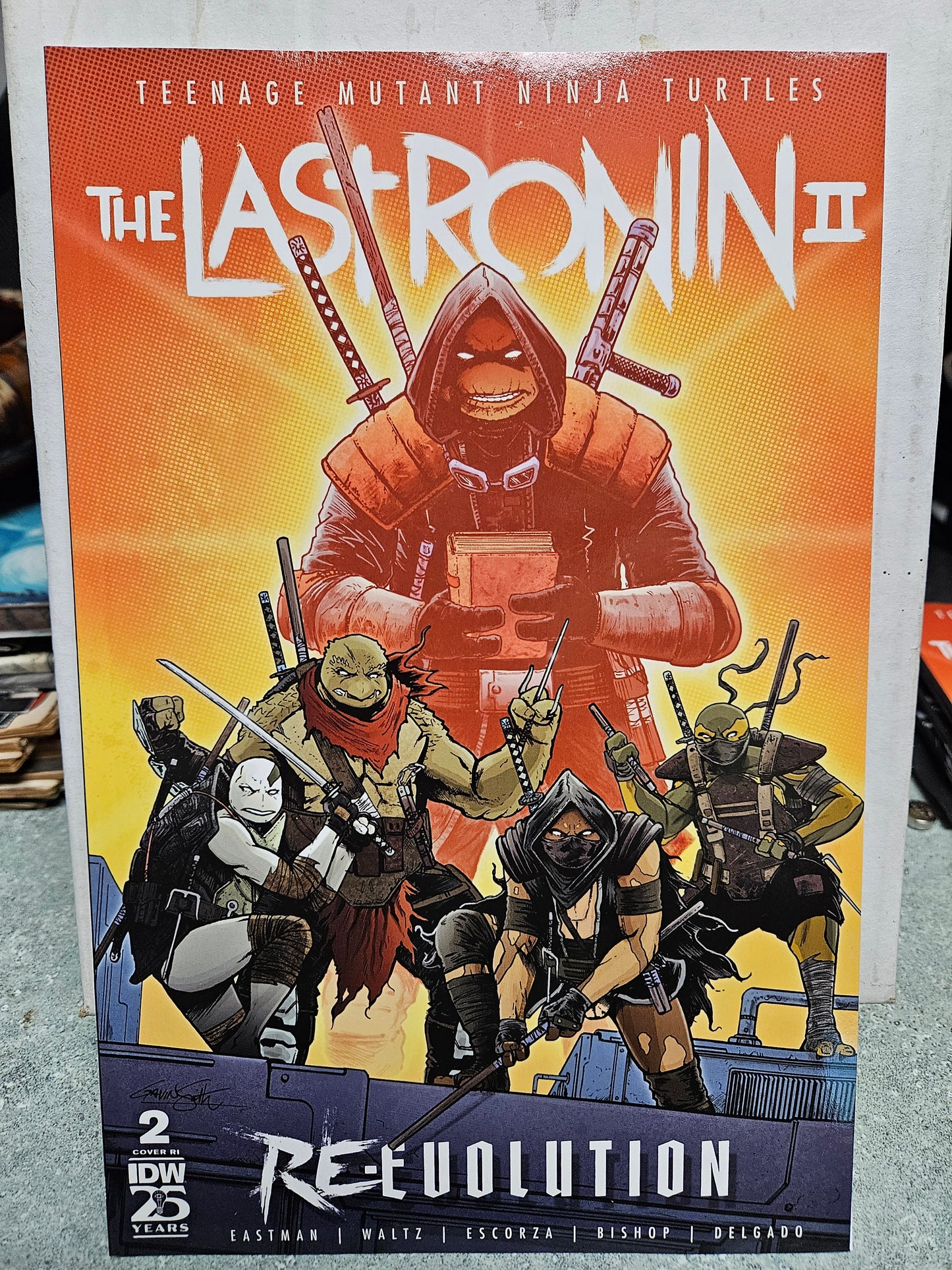 The Last Ronin II: Re-Evolution #2 2024 Variant Cover RI Gavin Smith IDW