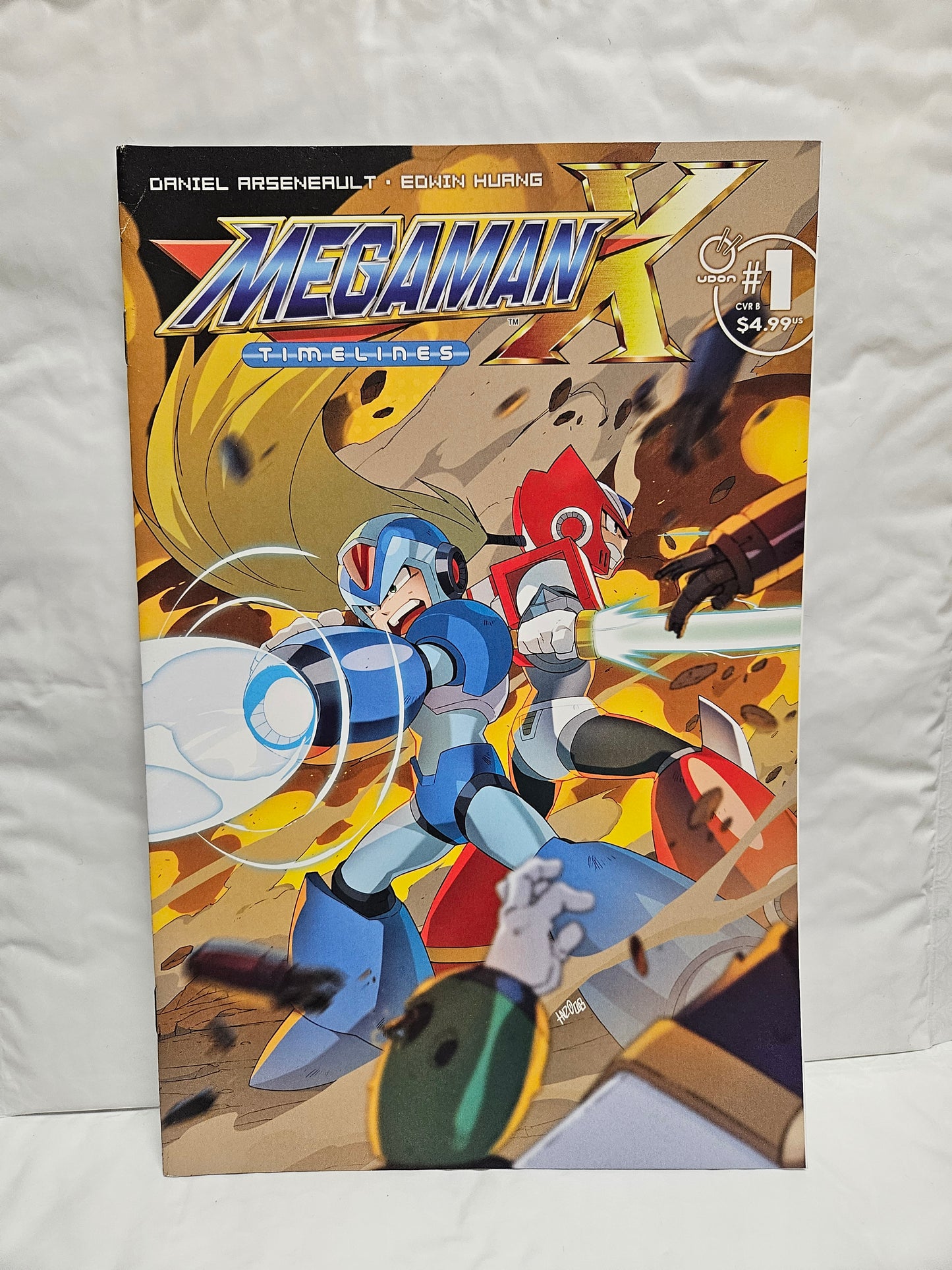 Mega Man X Timelines #1 Cover B June 2025 First Printing UDON ENTERTAINMENT