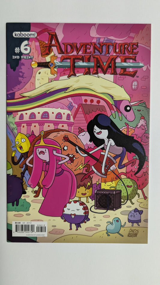 ADVENTURE TIME #6  2ND PRINT