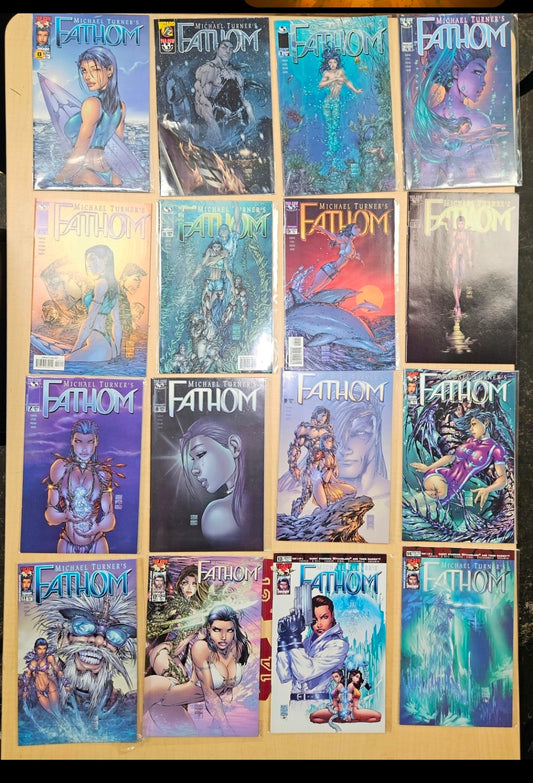 Fathom #0-14 2000 TOP COW / IMAGE