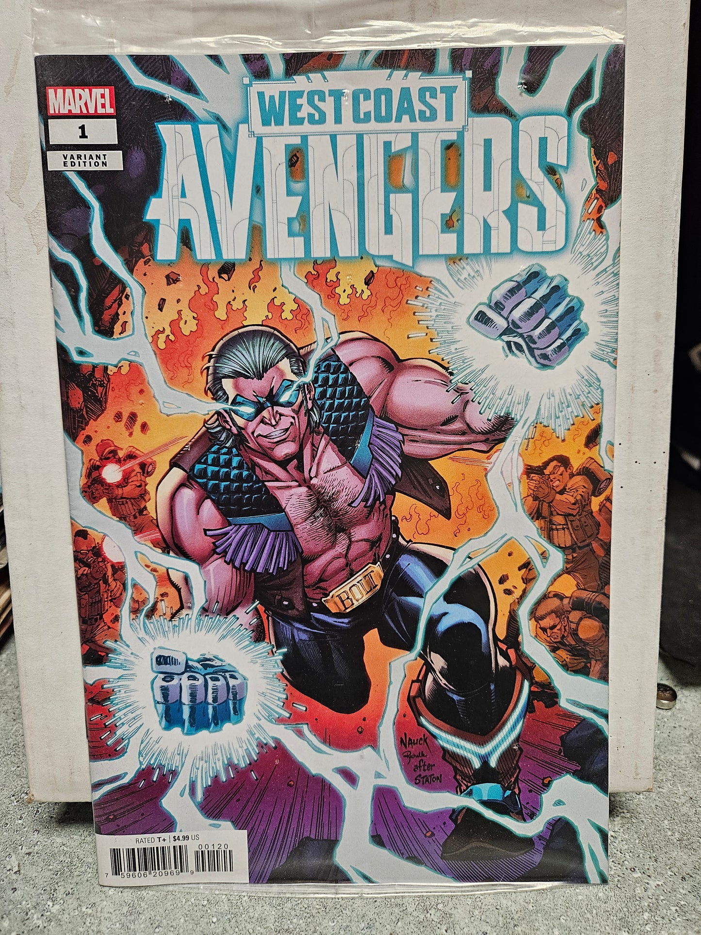 West Coast Avengers #1 2024 Variant Edition Todd Nauck SEALED POLYPAG 1:25 2nd print