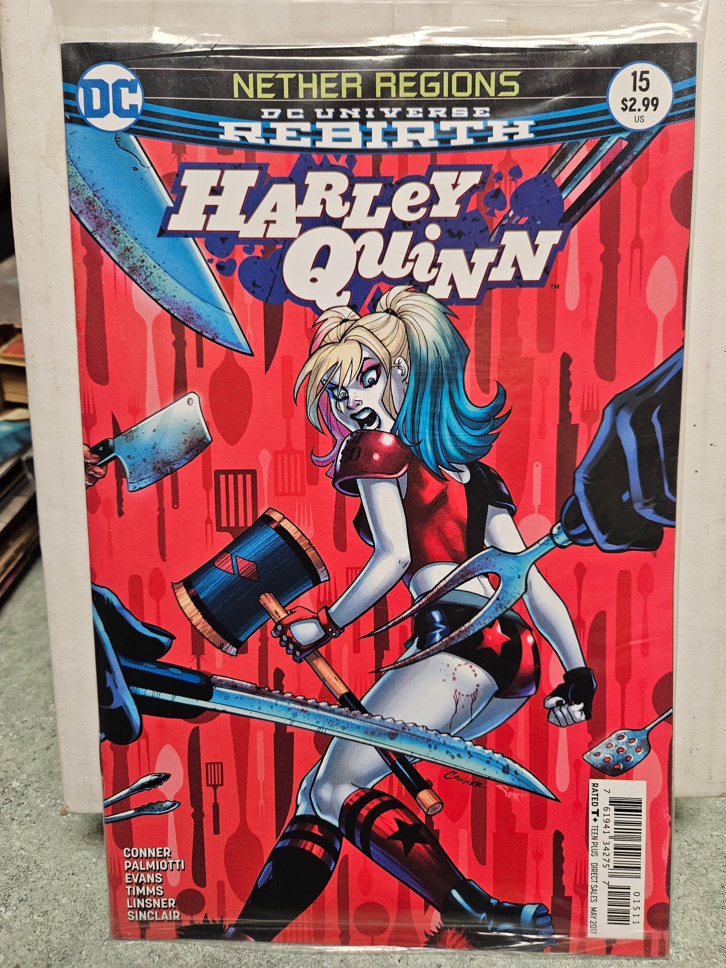 Harley Quinn DC Rebirth #15 May 2017 SEALED DC COMICS