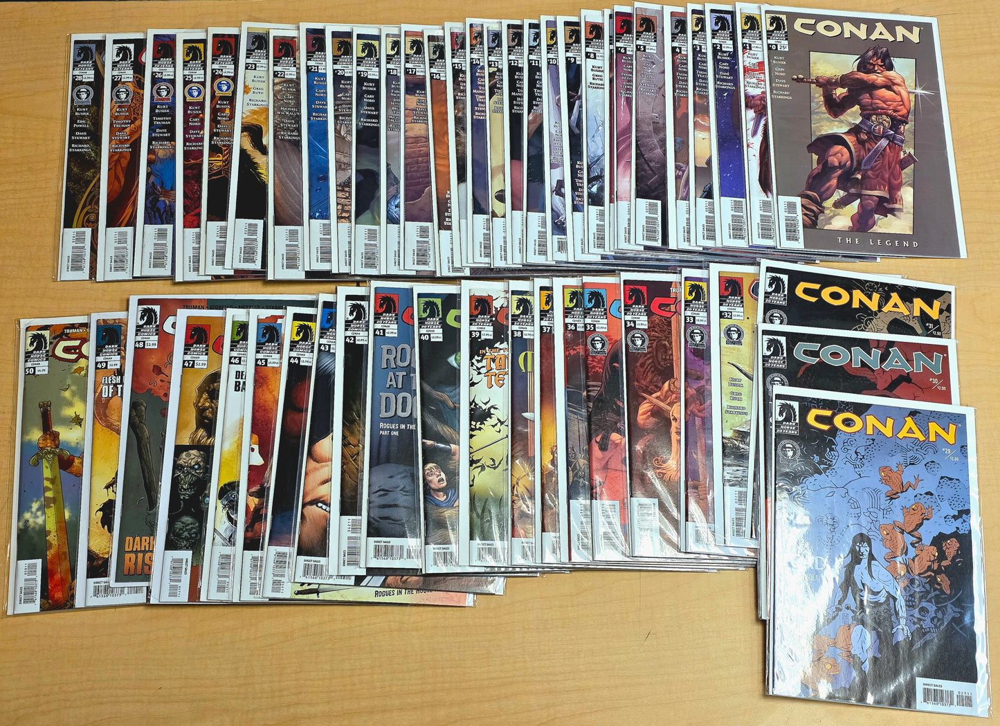 Conan #0-50 Dark Horse Comics 2003-2008 Complete Run NEAR MINT