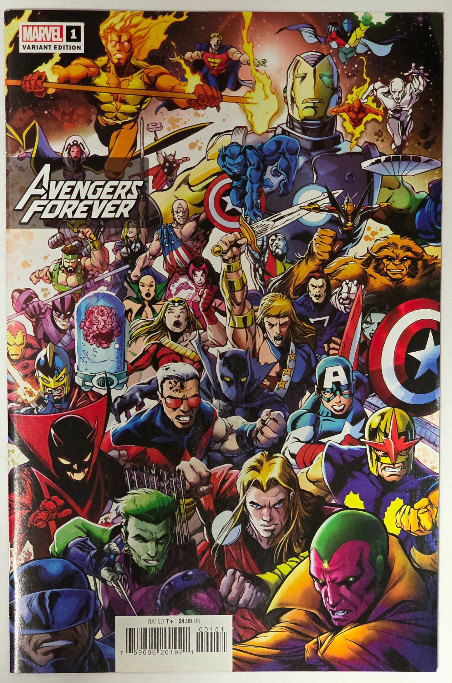 Avengers Forever #1 Variant Edition 1:50  Jason Aaron NEAR MINT Marvel
