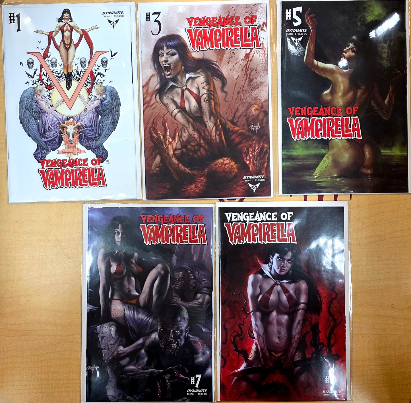 Vengeance of Vampirella #1-10 2019-2021 Dynamite Comics NEAR MINT