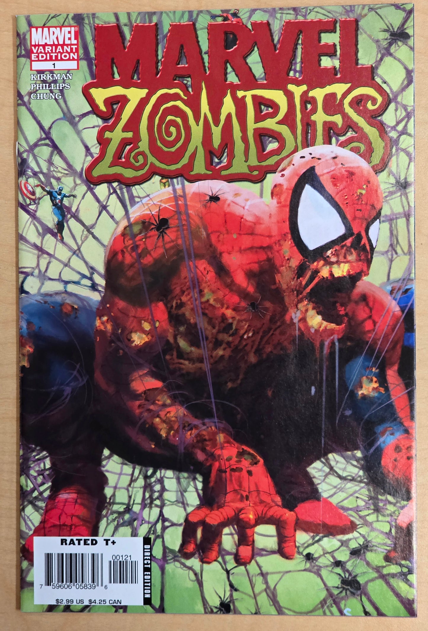 Marvel Zombies #1-5 Complete Run INCLUDES #1 ARTHUR SUYDAM VARIANT COVER! NEAR MINT