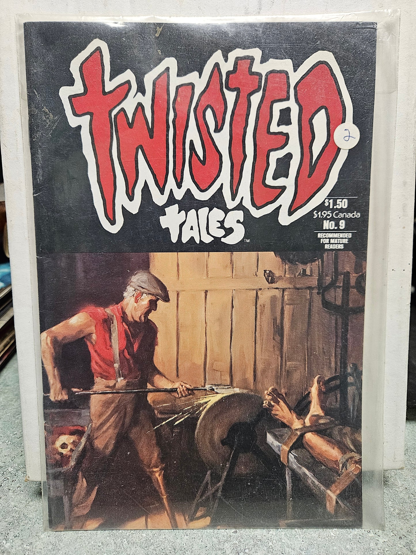 Twisted Tales #9 1982 Bruce Jones Thom Enriquez ECLIPSE COMICS